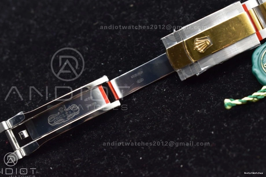 904L VS VSF on GoAnywhere SS 41 596 Dial Oyster Best 126333 YG Silver Bracelet 1:1 Edition DateJust 0524